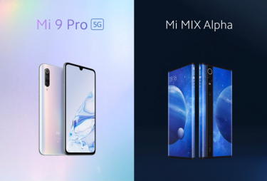 Смартфоны Mi 9 Pro 5G, Mi MIX Alpha и телевизоры Mi Full Screen TV Pro