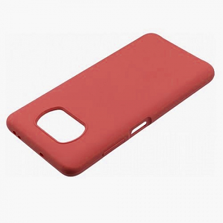 Накладка Silicone Case для Poco X3/X3 Pro (Красный)